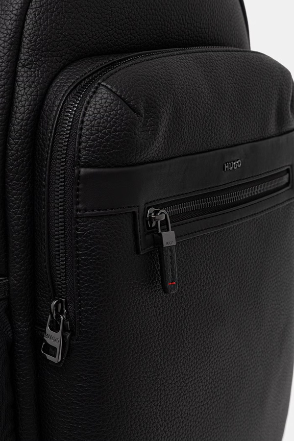 Рюкзак чоловічий HUGO HUKE_Backpack колір чорний фото 4