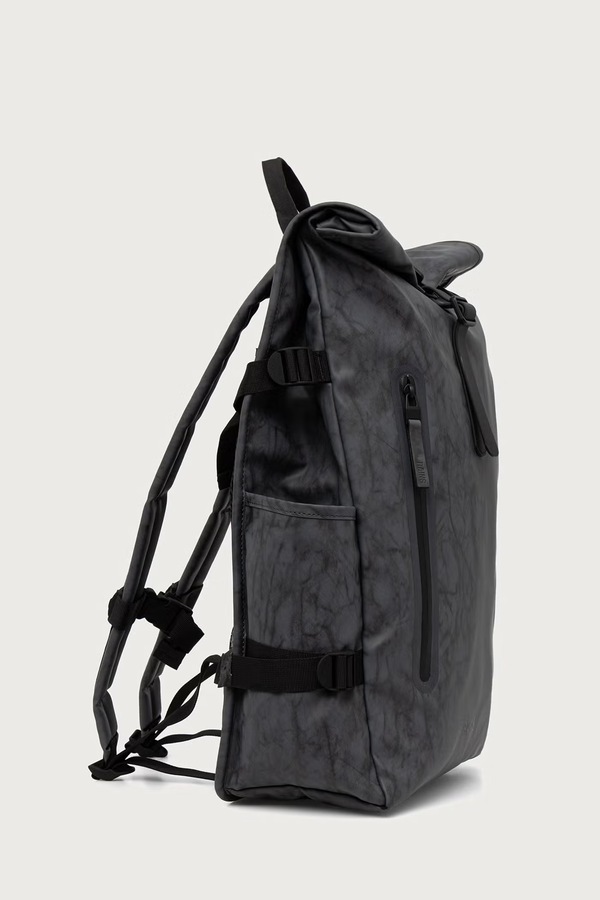 Рюкзак Rains Rolltop Rucksack Large колір сірий фото 2