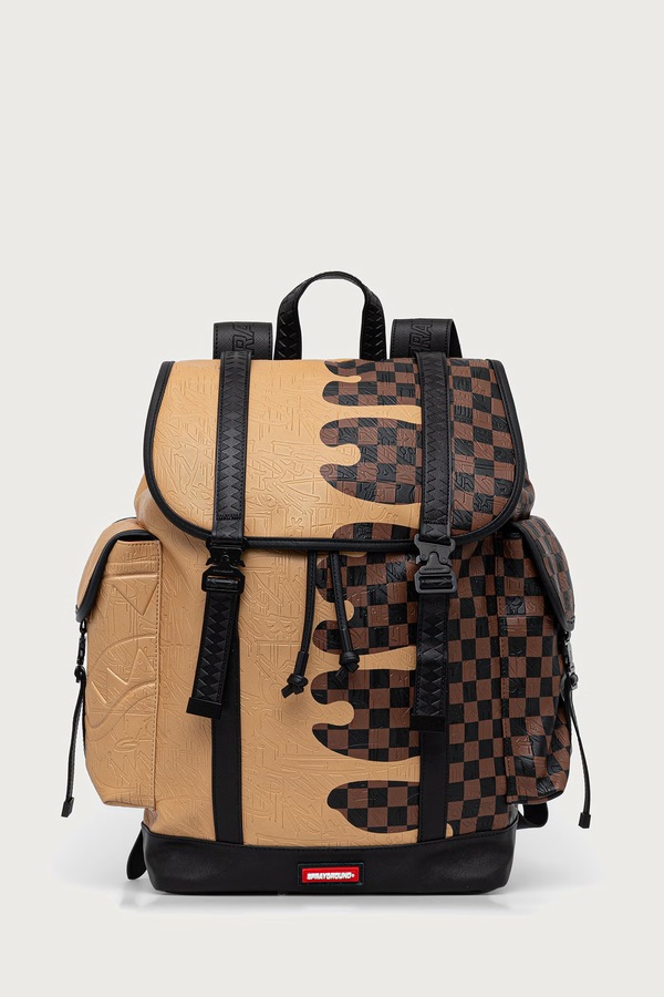 Рюкзак Sprayground HENNY MELT колір коричневий