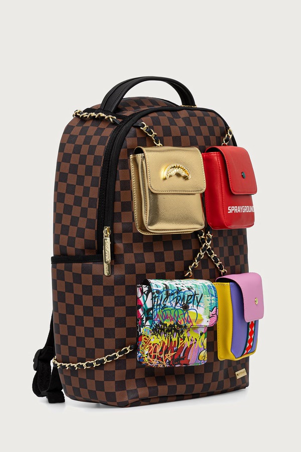 Рюкзак Sprayground колір коричневий фото 2