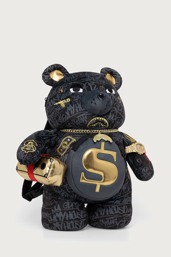 Рюкзак Sprayground FLO RIDA колір чорний фото 2