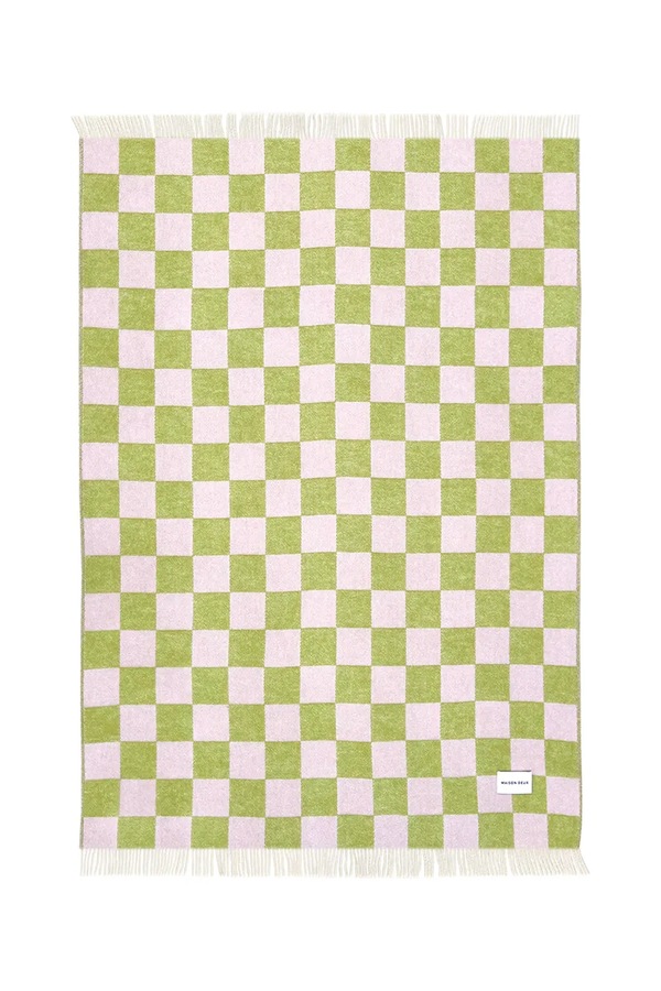 Ковдра вовняна Maison Deux Checkerboard 130 x 200 cm