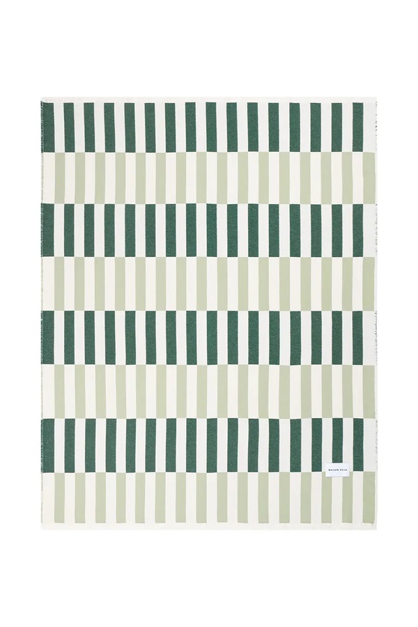 Ковдра бавовняна Maison Deux Tiles 140 x 180 cm колір зелений фото 2