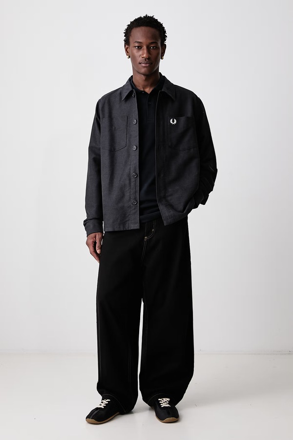 Поло мужское хлопковое Fred Perry цвет темно-синий