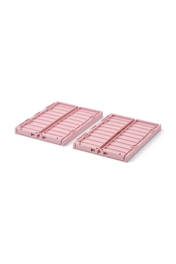 Набір ящиків дитячий Liewood Weston Storage Box S 2-pack колір рожевий фото 2