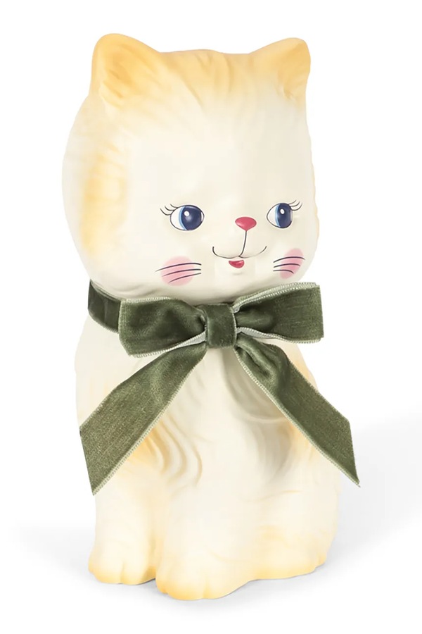 Скарбничка Konges Sløjd KITTY MONEY BANK колір бежевий