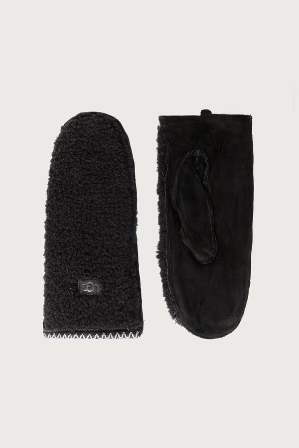 Мітенки жіночі UGG колір чорний
