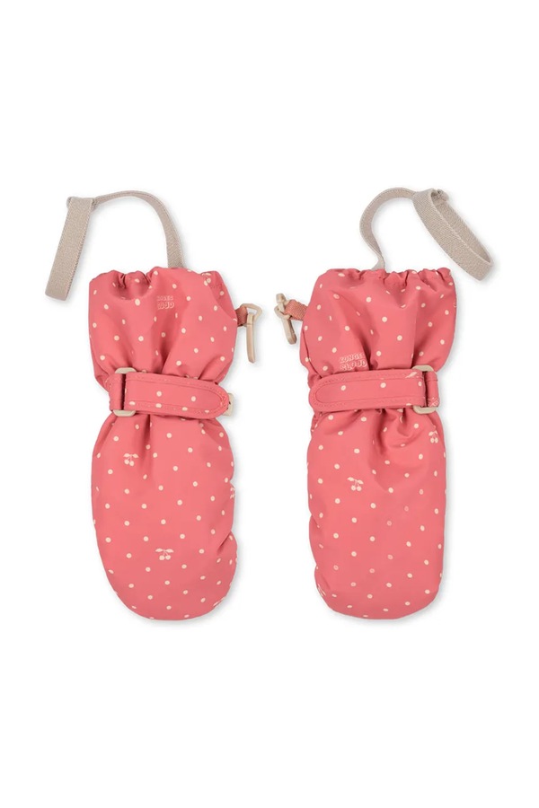 Рукавиці дитячі Konges Sløjd NOHR SNOW MITTENS PRINT колір рожевий