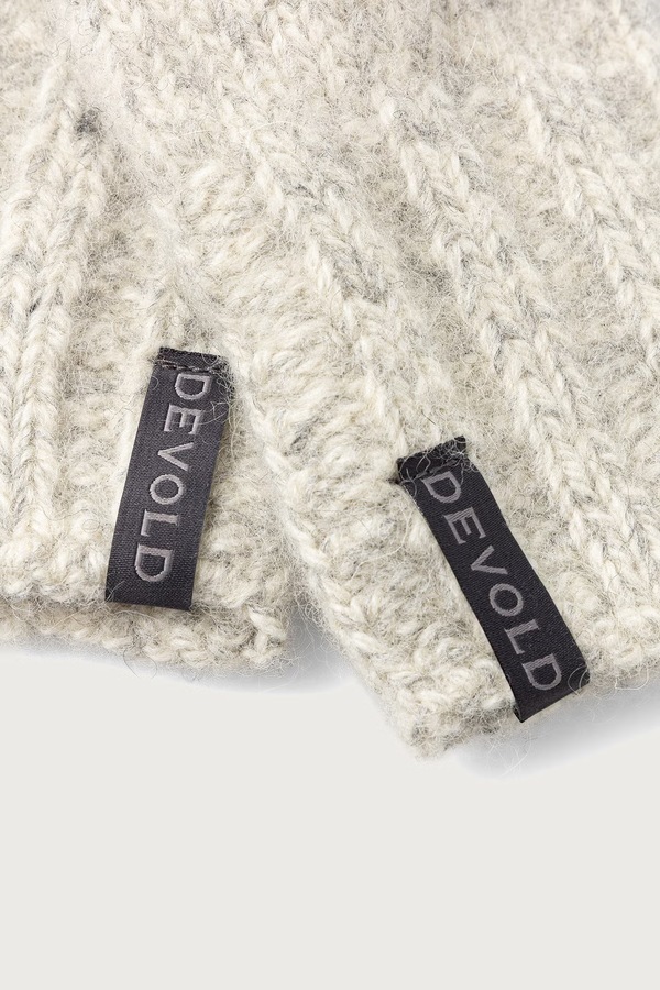 Рукавиці вовняні Devold Nansen Wool колір сірий