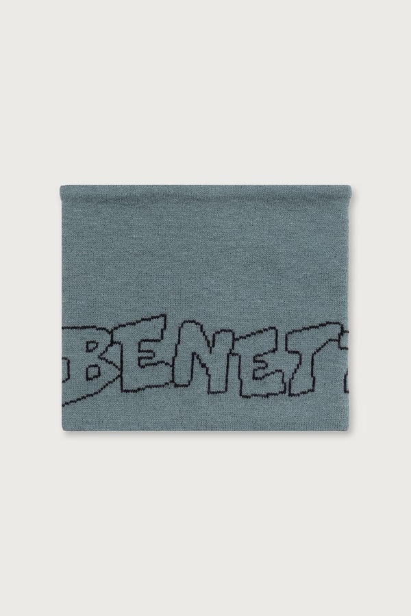 Снуд детский United Colors of Benetton цвет бирюзовый фото 2
