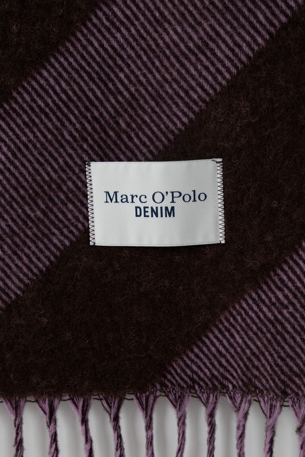 Шарф женский с шерстью Marc O'Polo цвет фиолетовый