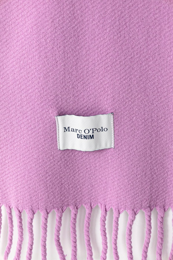 Шарф жіночий вовняний Marc O'Polo колір фіолетовий