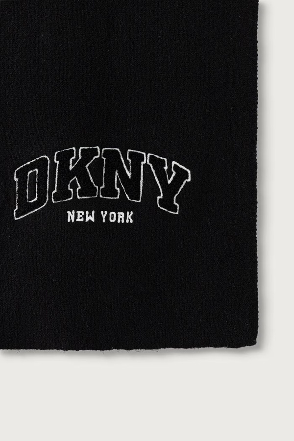 Шарф жіночий DKNY колір білий фото 2