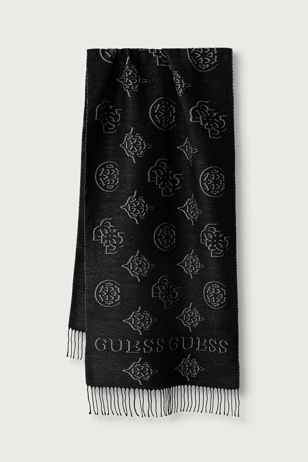 Шарф женский с вискозой Guess CARMELLA цвет черный