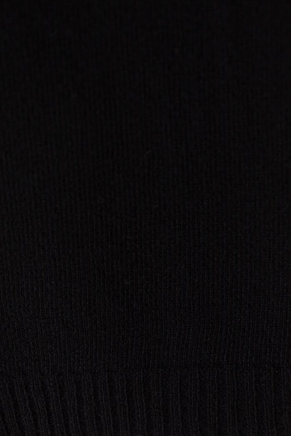 Шарф жіночий вовняний United Colors of Benetton колір чорний фото 3