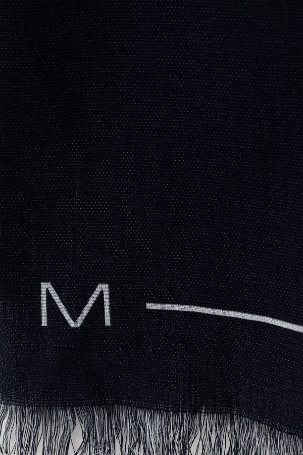 Шарф женский из добавлением шерсти MM by Max Mara MMLAIRONE цвет коричневый