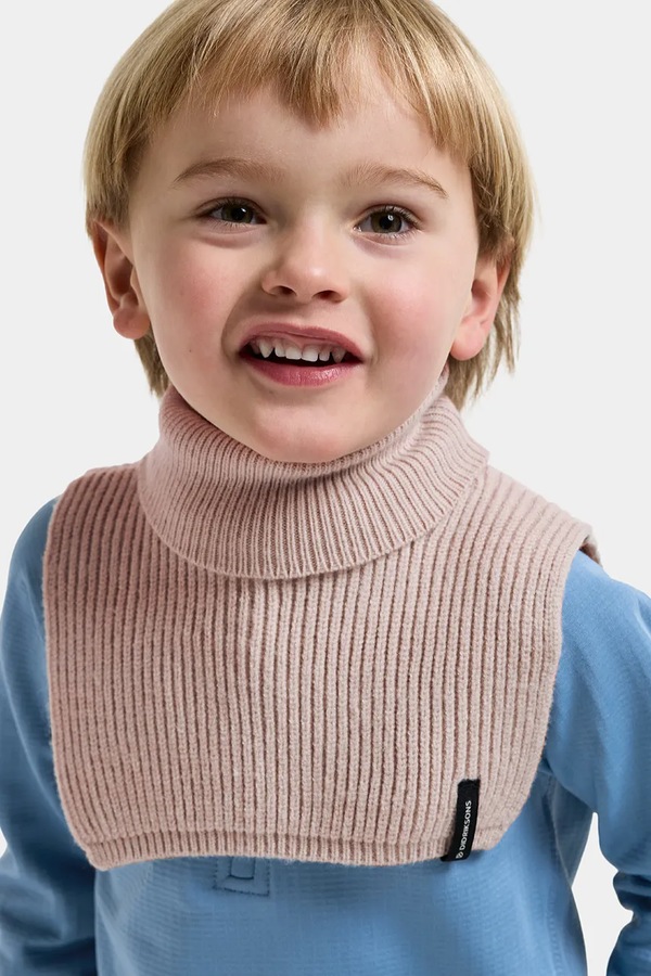 Снуд дитячий з віскозою Didriksons DELFINEN SCARF 3 колір бежевий
