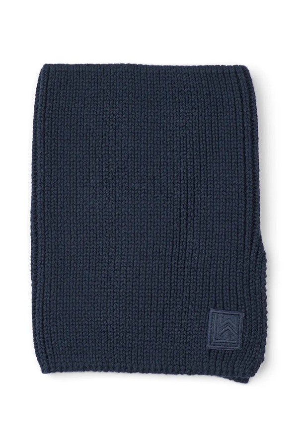 Снуд для младенцев хлопковый Liewood Mathias Neckwarmer цвет темно-синий фото 2