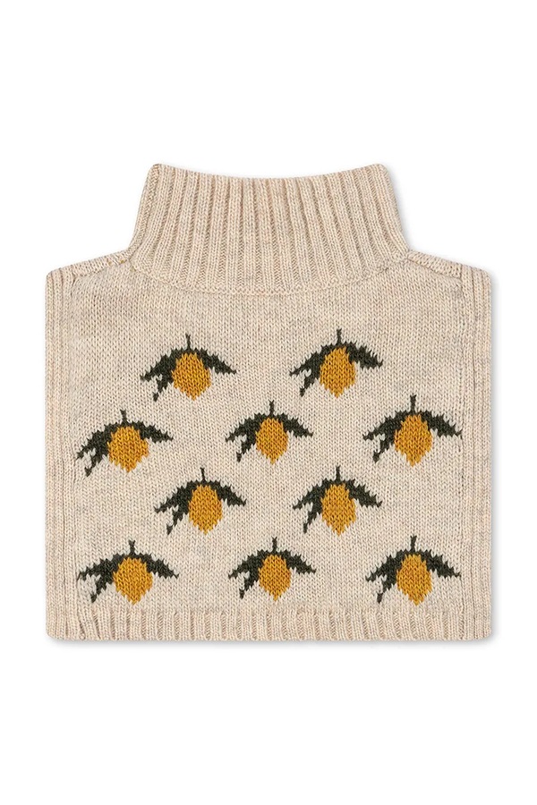 Снуд дитячий з вовною Konges Sløjd BELOU NECKWARMER колір бежевий