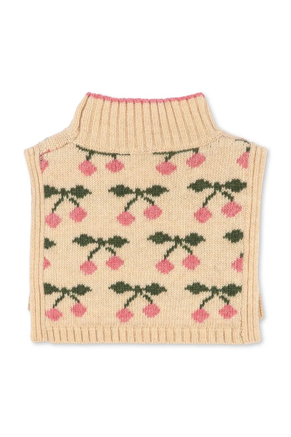 Снуд дитячий з вовною Konges Sløjd BELOU NECKWARMER колір бежевий