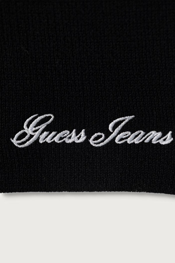 Шарф чоловічий з додаванням вовни Guess Jeans колір чорний