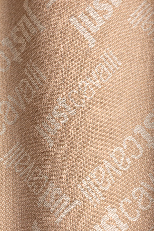 Шаль из вискозы Just Cavalli цвет бежевый