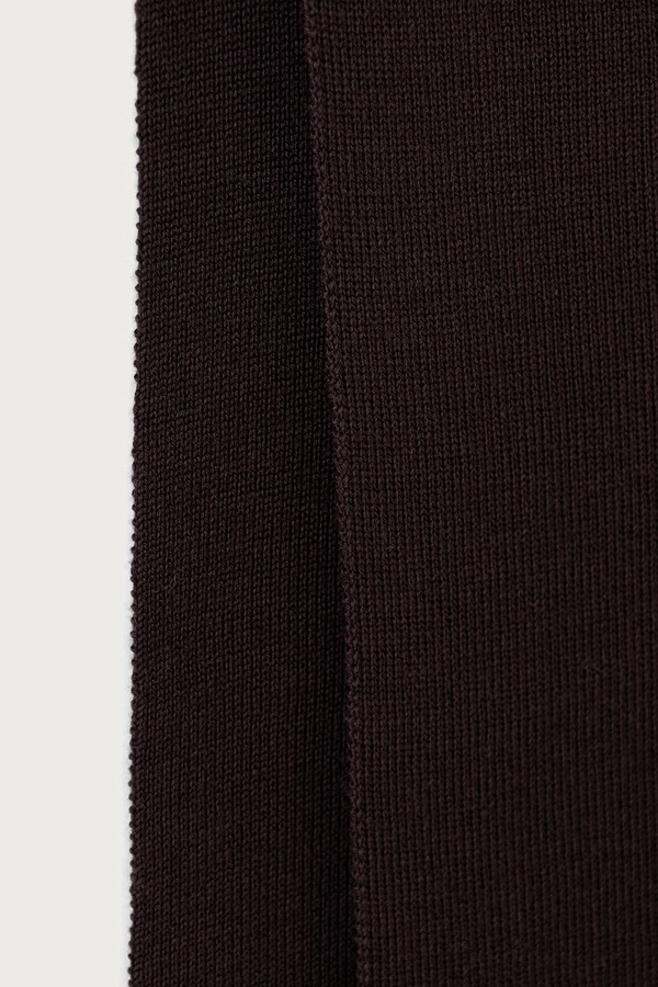 Шарф чоловічий з вовною BOSS Orange Foxon_Scarf колір коричневий фото 2