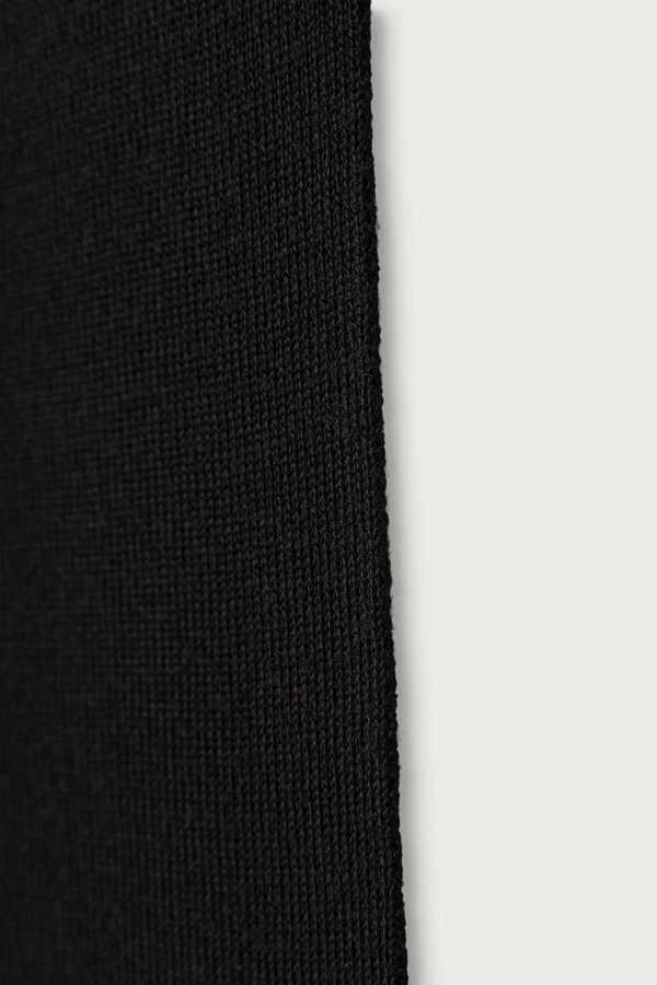 Шарф чоловічий з вовною BOSS Orange Foxon_Scarf колір чорний фото 2