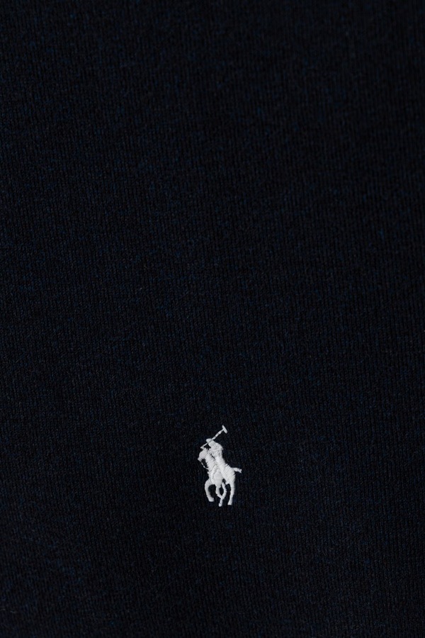 Шарф чоловічий бавовняний Polo Ralph Lauren колір темно-синій