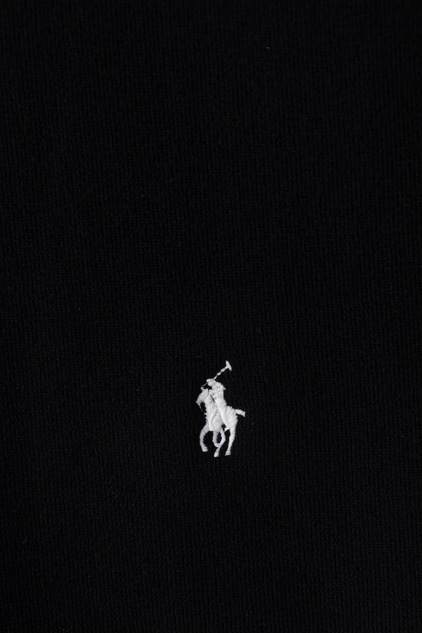 Шарф мужской хлопковый Polo Ralph Lauren цвет черный