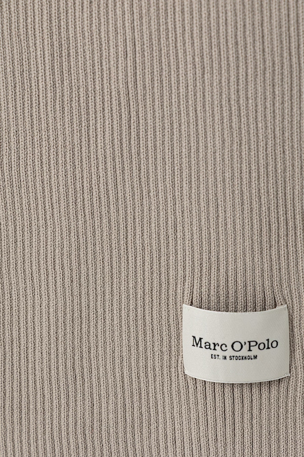 Чоловічий бавовняний шарф Marc O'Polo колір бежевий