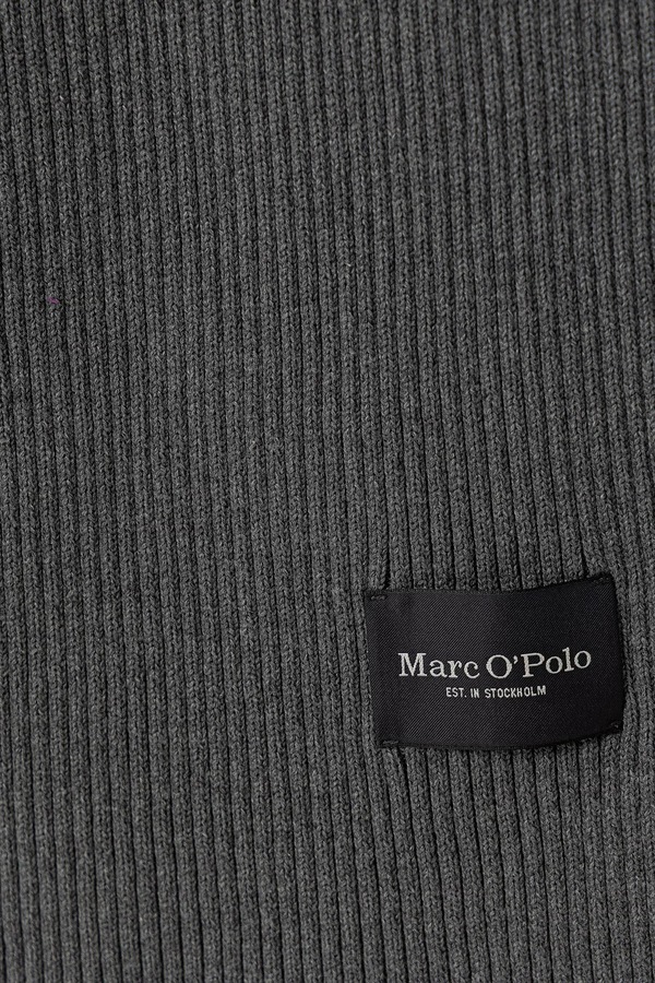 Чоловічий бавовняний шарф Marc O'Polo колір сірий
