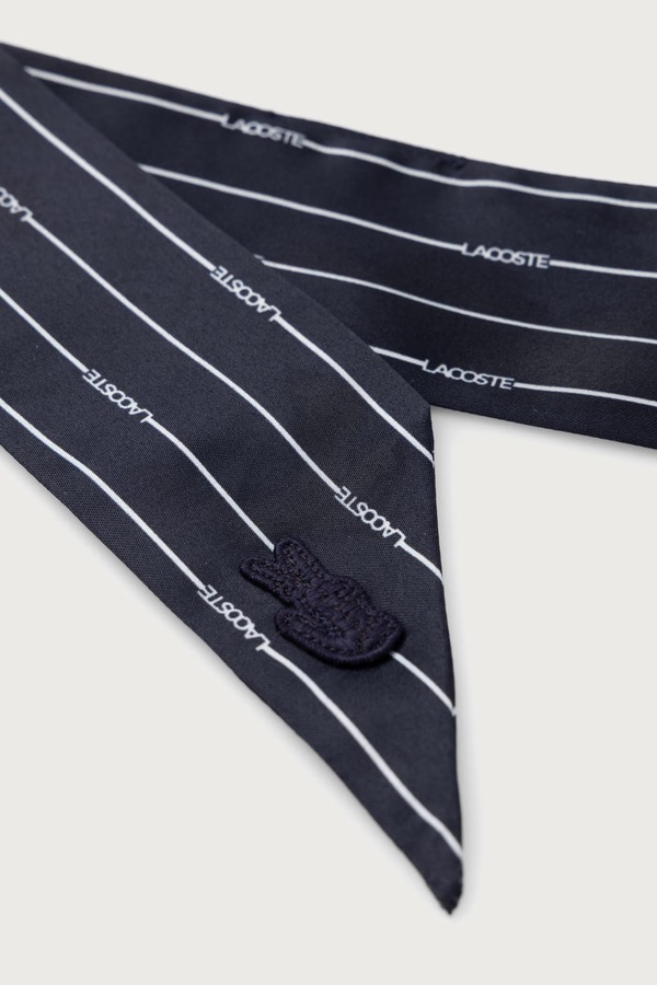 Хустка на шию Lacoste колір темно-синій