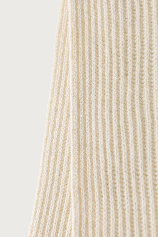 Шарф з додаванням вовни MM6 Maison Margiela колір бежевий