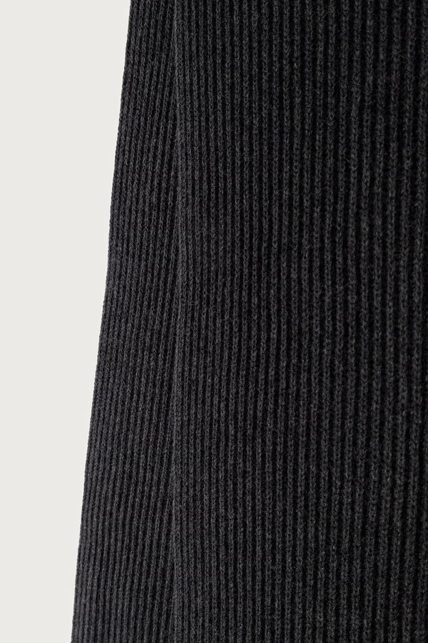 Шарф из добавлением шерсти MM6 Maison Margiela цвет серый