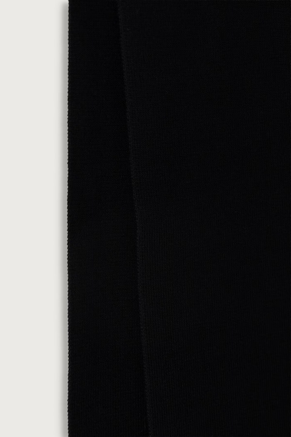 Шарф с хлопком Fred Perry цвет черный