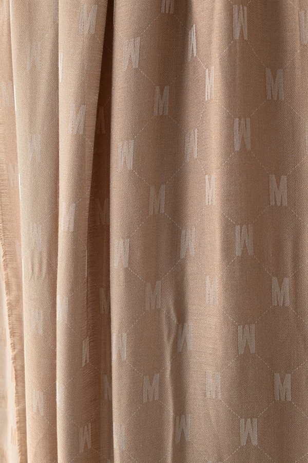 Шарф Moschino колір бежевий фото 2