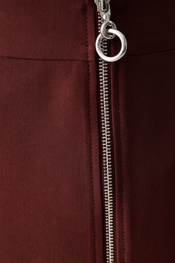 Спідниця HUGO Renju колір коричневий фото 4