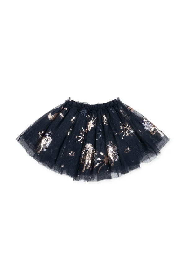 Спідниця-кльош Konges Sløjd YVONNE SKIRT GRS колір темно-синій
