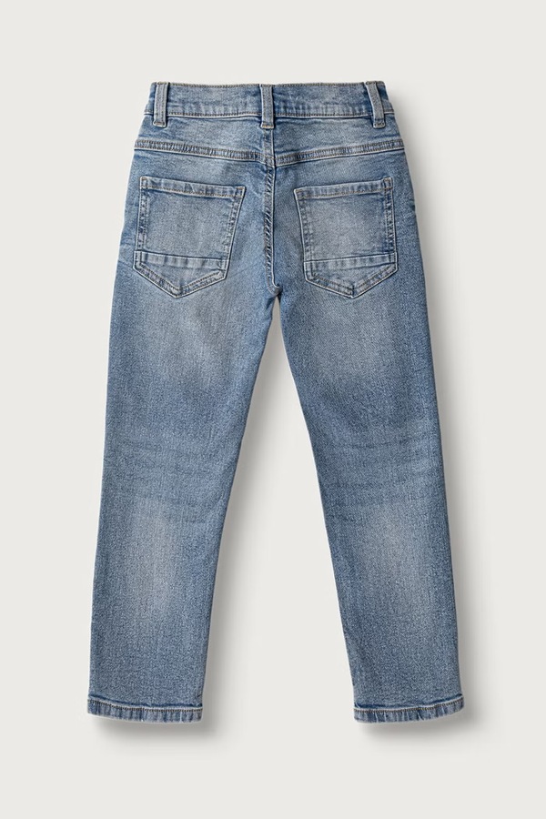 Джинси slim fit дитячі United Colors of Benetton колір темно-синій