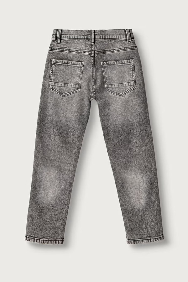 Джинсы slim fit детские United Colors of Benetton цвет серый