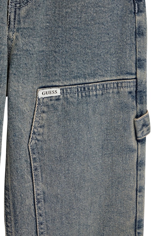Джинси wide leg дитячі Guess колір сірий фото 3