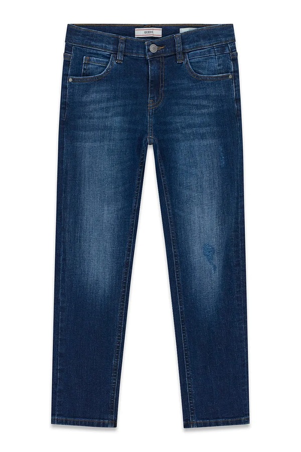 Джинси slim fit дитячі Guess колір блакитний