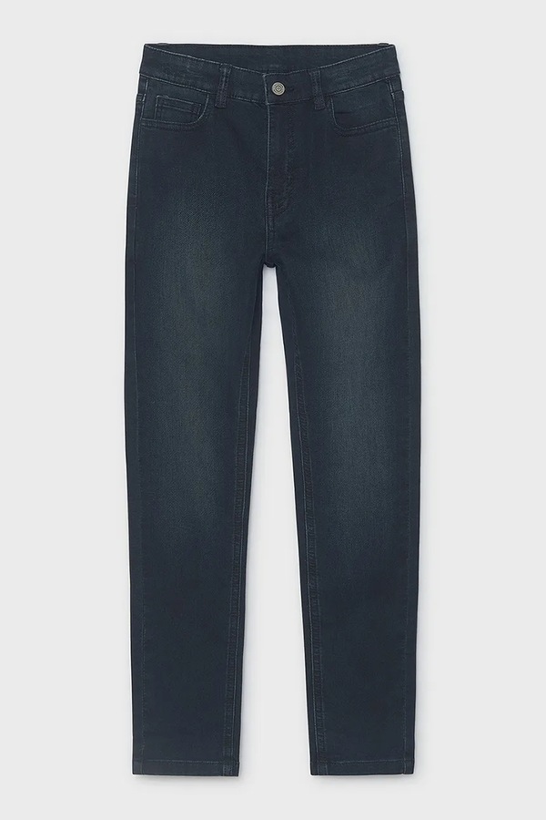 Джинси straight дитячі Mayoral soft denim колір темно-синій