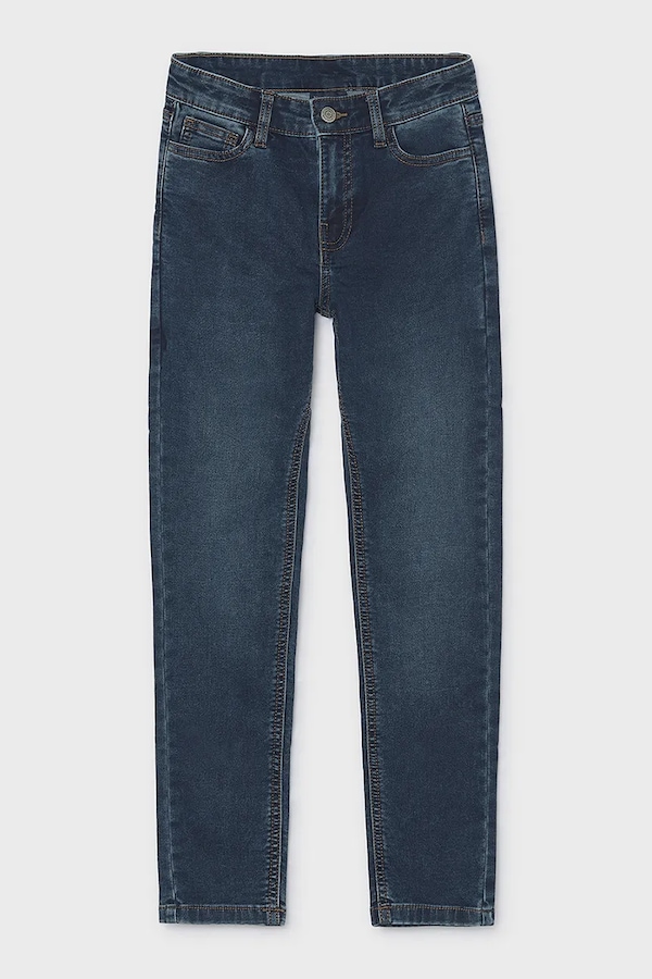 Джинси straight дитячі Mayoral soft denim колір блакитний