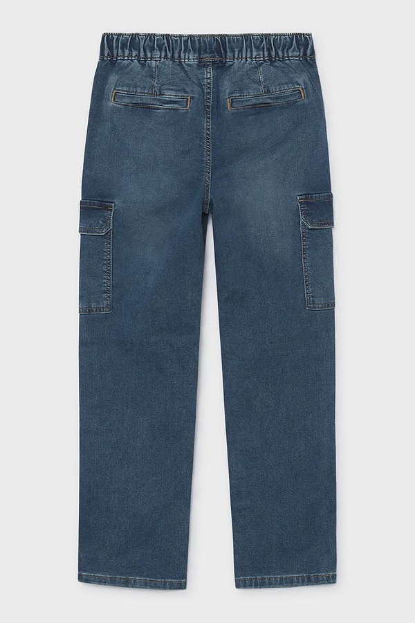 Джинси дитячі Mayoral soft denim jogger колір блакитний