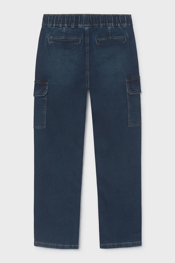 Джинси дитячі Mayoral soft denim jogger колір блакитний фото 2