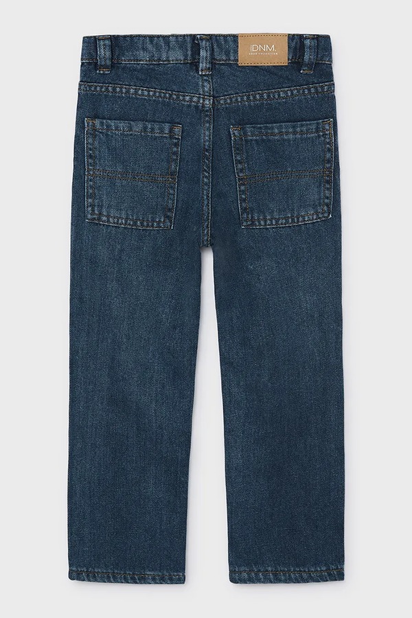Джинси wide leg дитячі Mayoral denim wide fit колір блакитний