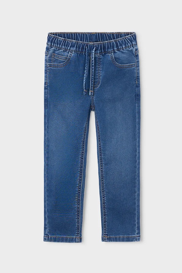 Джинси дитячі Mayoral soft denim jogger колір блакитний
