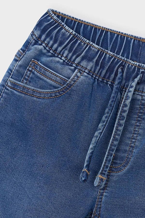 Джинси дитячі Mayoral soft denim jogger колір блакитний фото 2